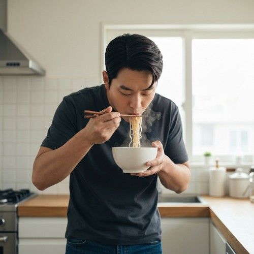 숟가락을 잃은 '젓가락 신공'