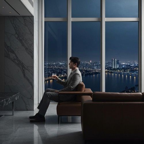 100억 자산, 완전 익명