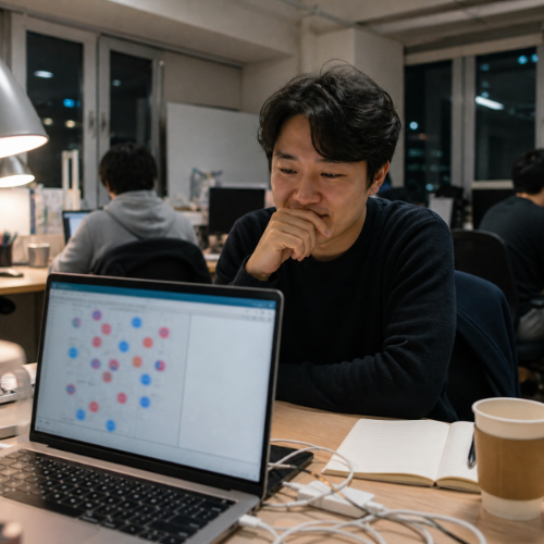 긍정 반응 100명